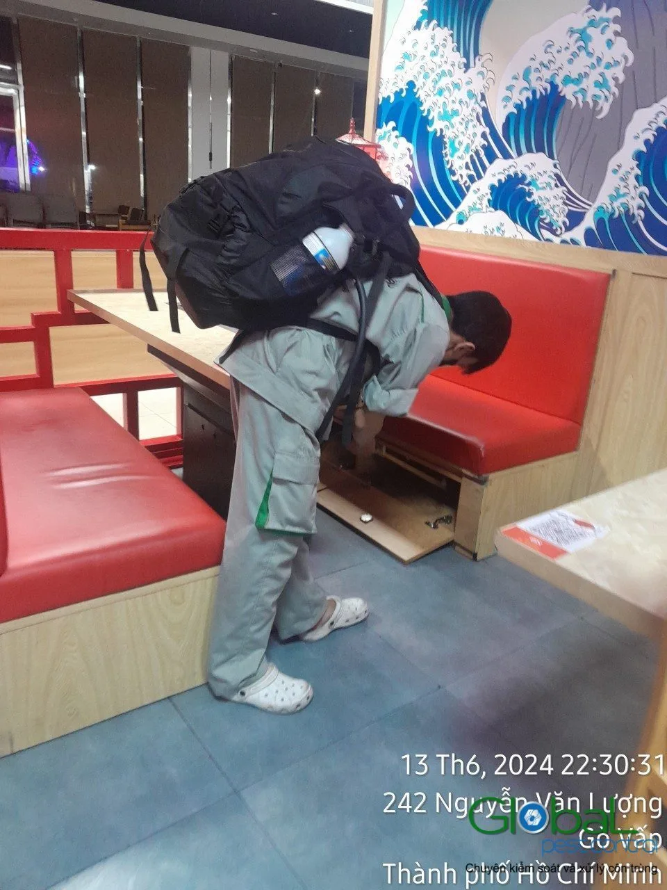 Kiểm soát gián cho quán bar và chuỗi cafe