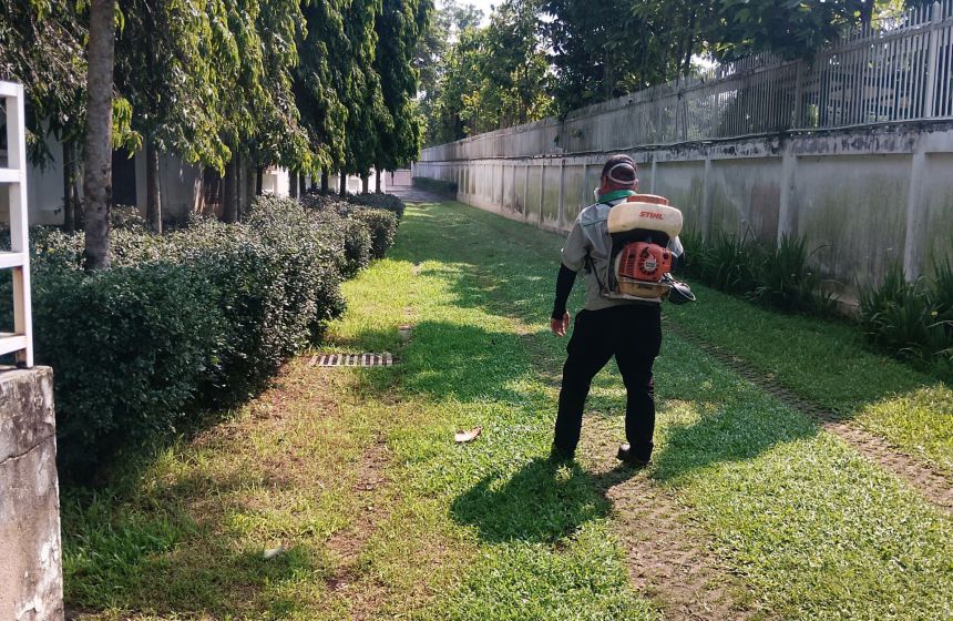 Ban quản lý chung cư: xoá điểm đọng nước trong khuôn viên