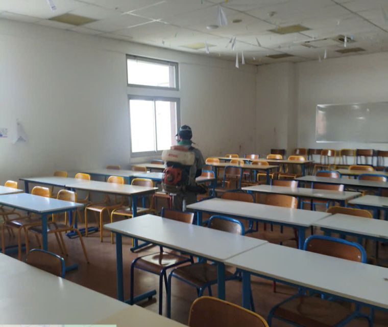 Xử lý côn trùng khu nhà ăn tập thể